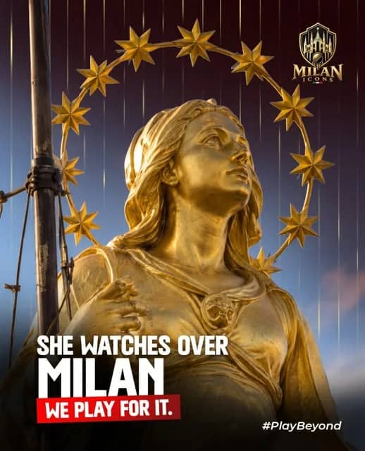 Milan Icons on Instagram: She watches over Milan. We play for it.