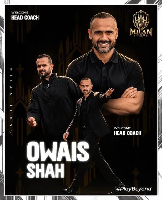 Milan Icons on Instagram: Welcome, Head Coach Owais Shah